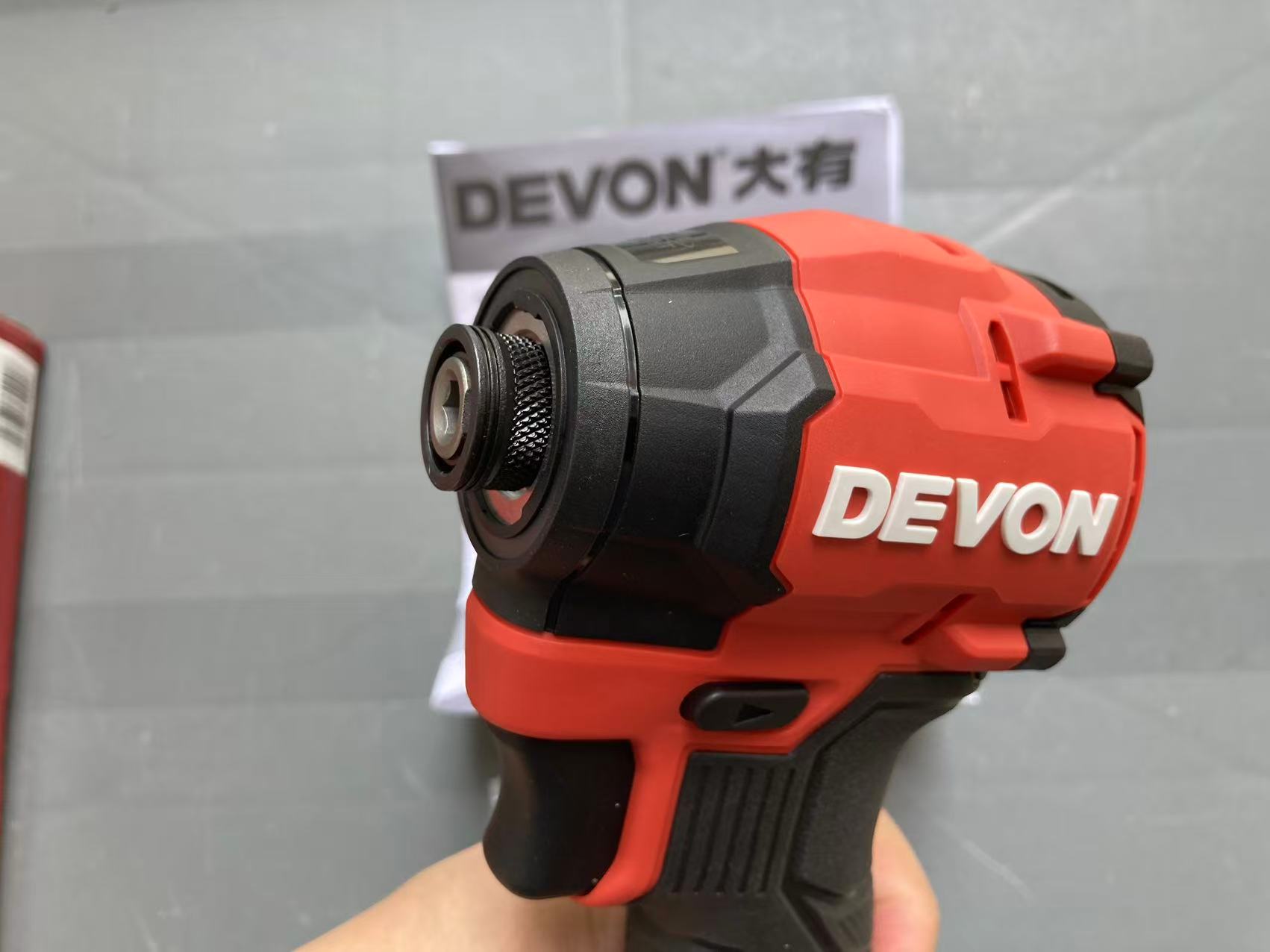 DEVON Large 20V Brushless 5768 Screwdriver 150N.M Large Torque Impact ...