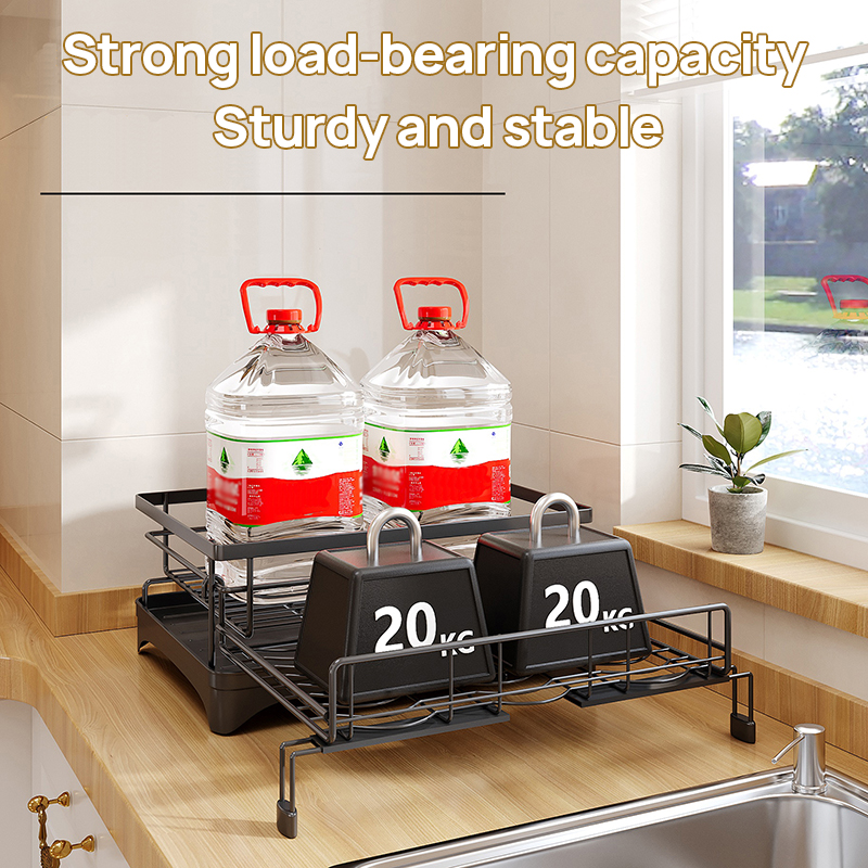 LivinEase Adjustable Dish Rack Auto Drainage With 360° Rotatable Pipe ...