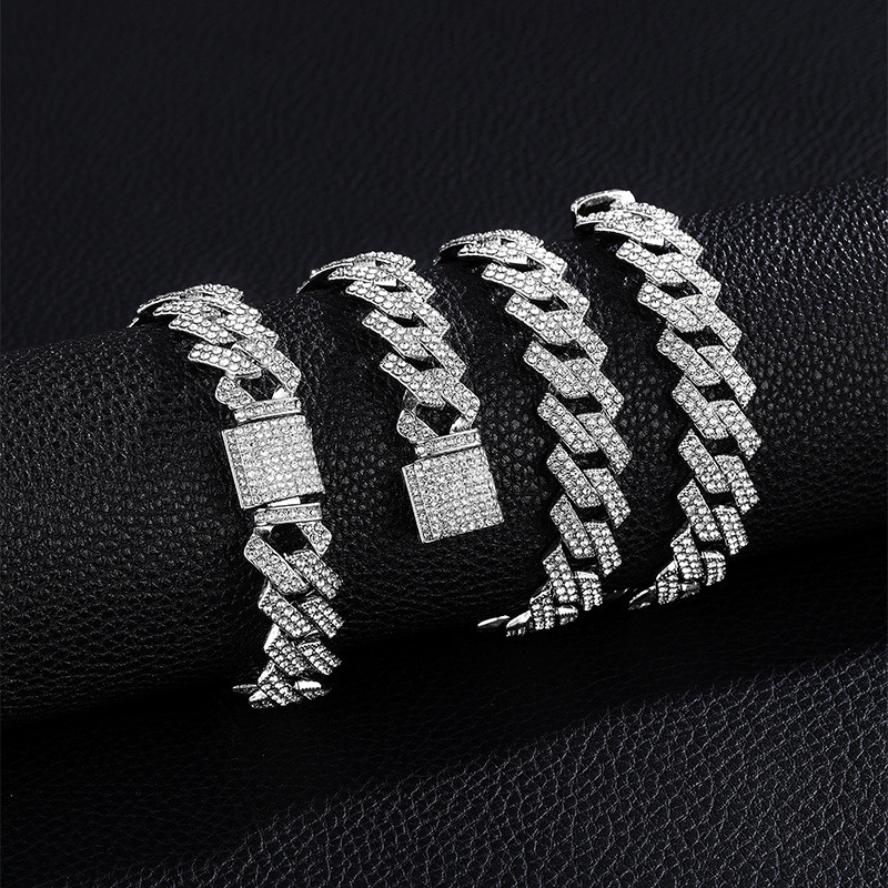 Fashion Personality Cuban Chain Bracelet Men