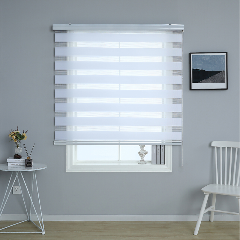 FEGO Modern Korean Blackout Blinds For Window New Venetians Duo Roller ...