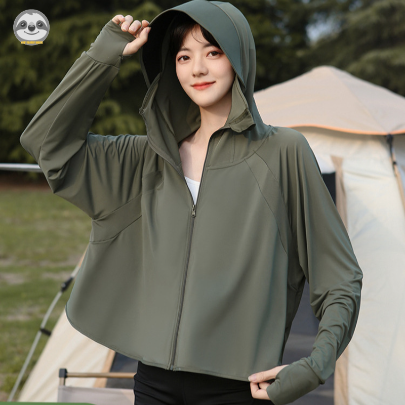 Women's Summer Vinyl Hat Brim Anti-Ultraviolet Top/UPF50+Ice Silk ...