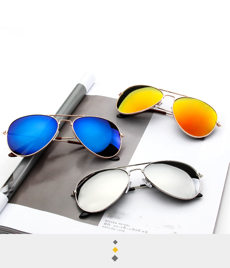 New Trendy Metal Aviator Sunglasses | Classic Unisex Design for All ...
