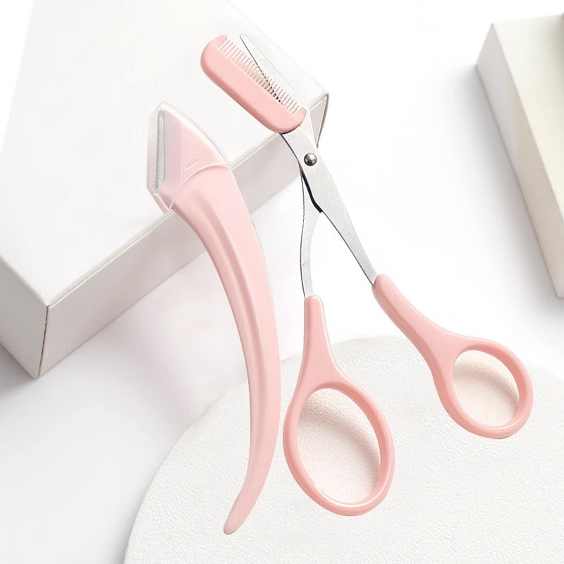 Chani Eyebrow Trimmer Set, Manual Hair Removal, Comb Safety Guard ...