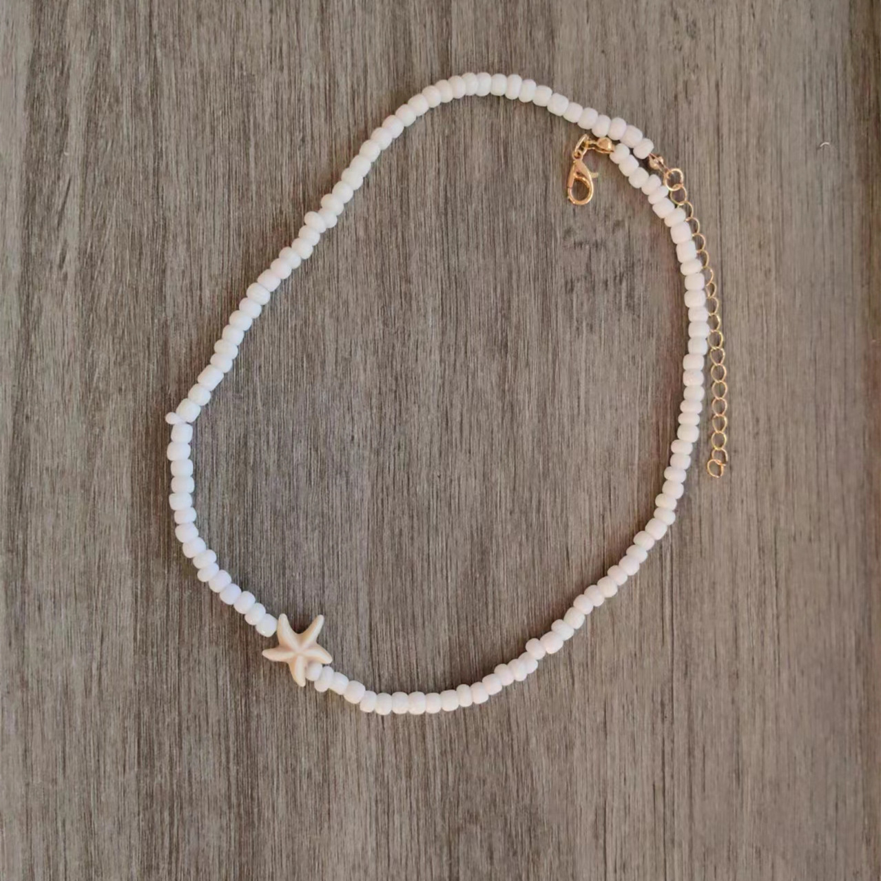 Fashion Beach Faux Shell Bead Clavicle Necklace for Women – Ideal for ...