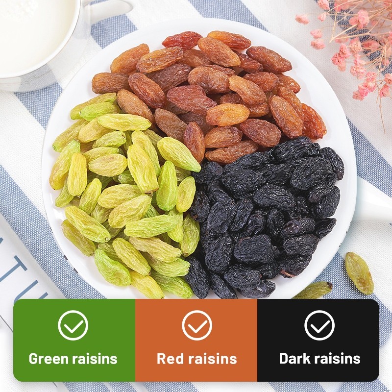 3in1 Multi-specifications of dried grapes and four-color raisins mixed ...