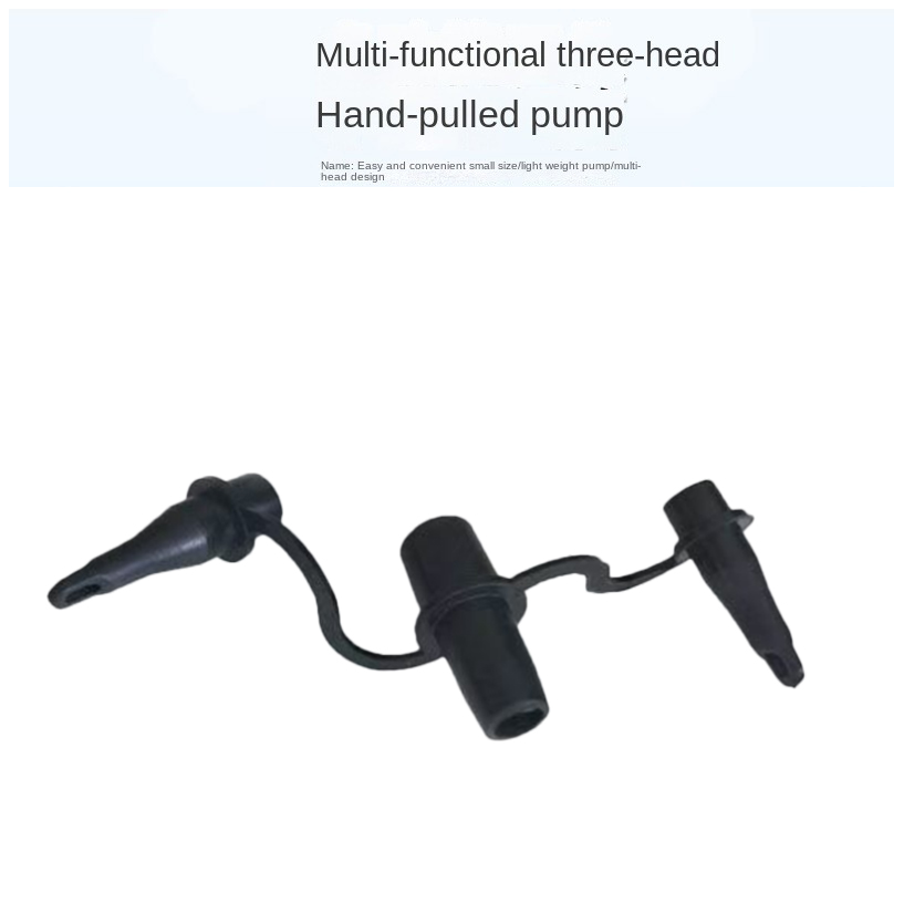 Bidirectional Hand Pulled Pump - Air Pump and Inflation Tool for Quick ...