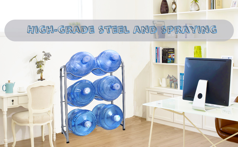 Water Gallon Rack Mineral Water Stand Strong Load-bearing Capacity ...