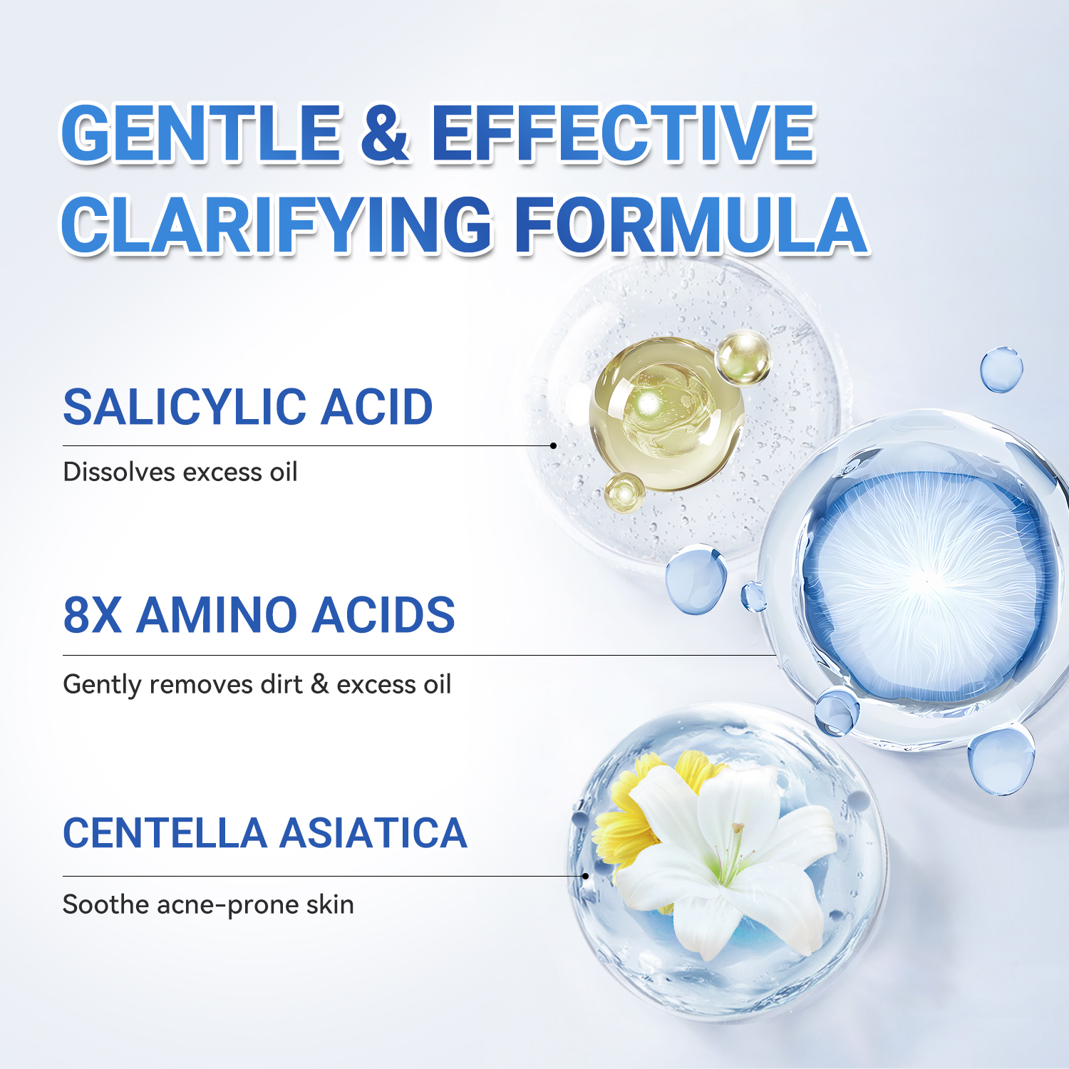 Dr.Leo Facial Wash Salicylic Acid Acne-Fighting Purifying Cleanser Oil ...