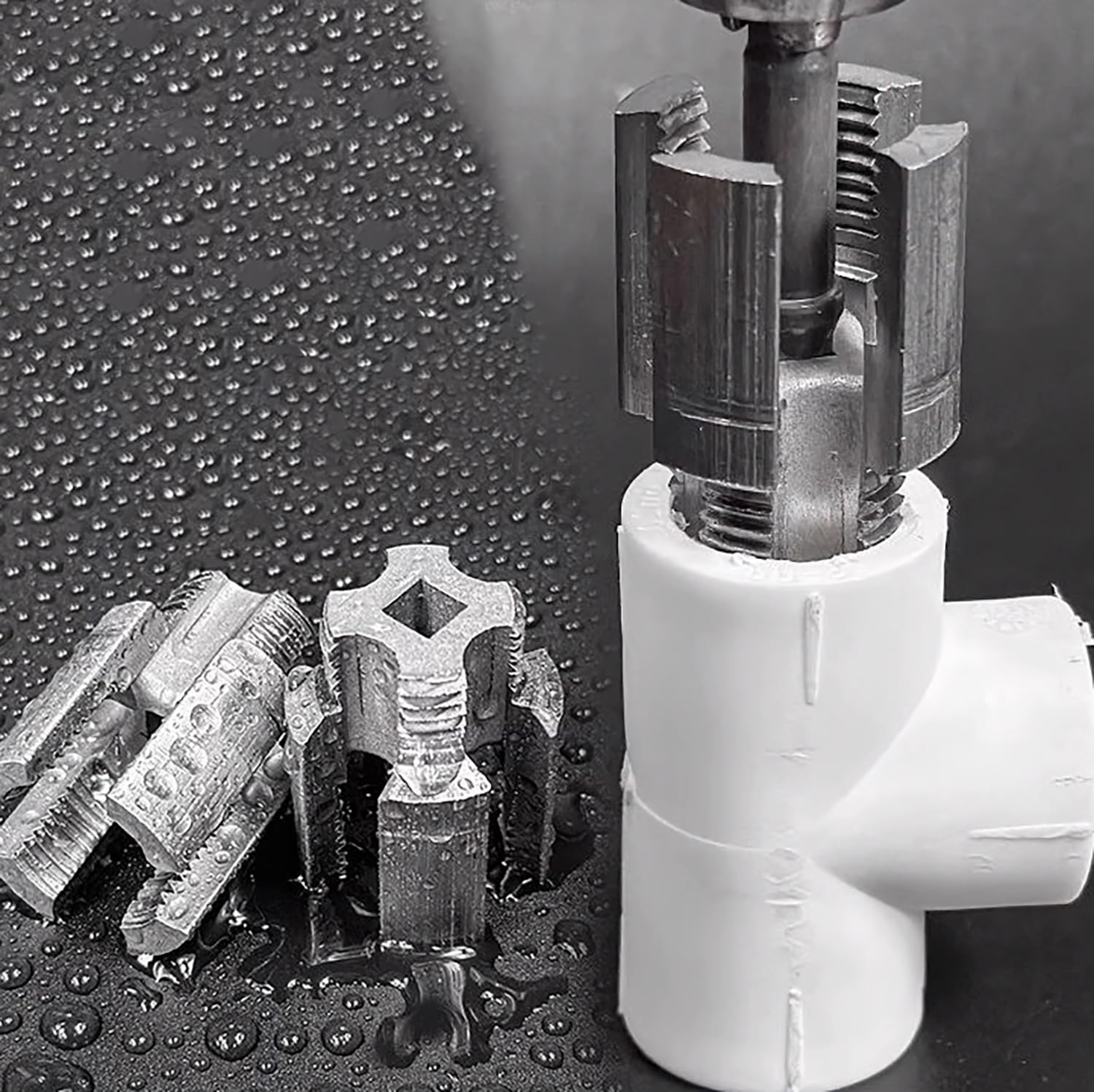4/6 points PRP water pipe inner hole drill PVC pipe thread slotter pipe ...