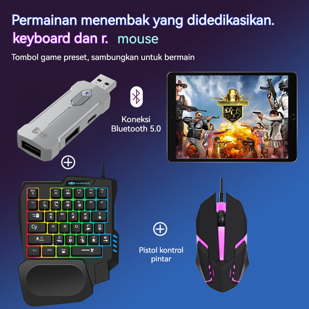M1 Pro Mobile Controller Converter Mouse And Keyboard For PC Gaming for ...