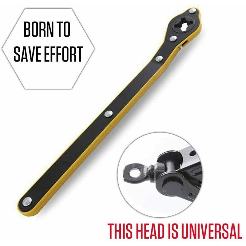 Car Labor-saving Jack Ratchet Wrench with Long Handle Rocker Tyre ...