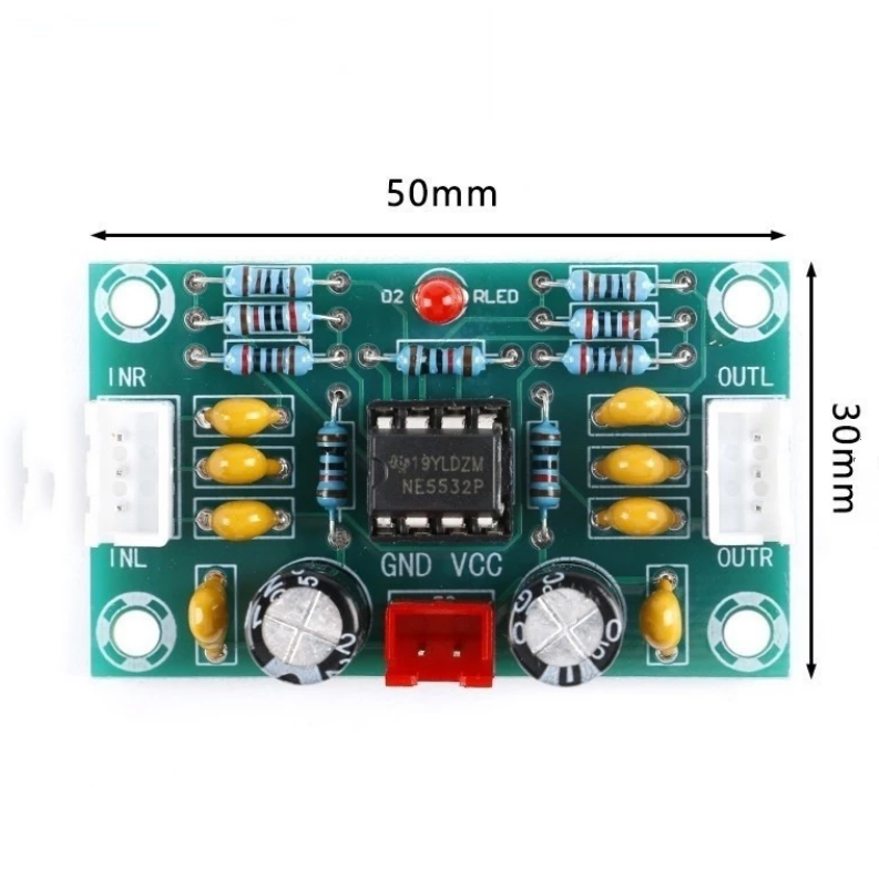 XH-A902 NE5532 Operational Pre-Amplifier Module Digital Audio Front ...