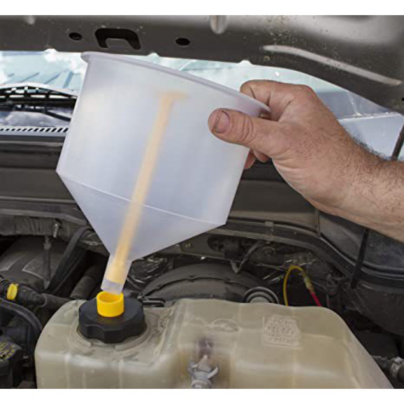 Universal No-Leak Coolant Funnel Kit - High Reliability, Easy Install ...