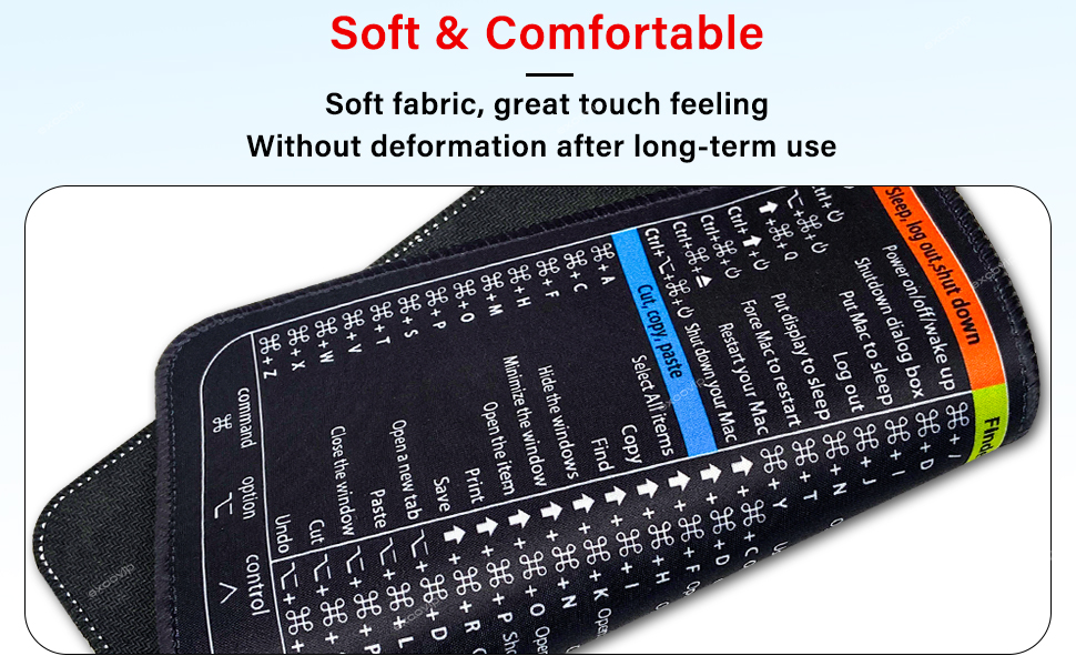 Excovip English Version Mac Shortcut Keyboard Mouse Pad Soft ...