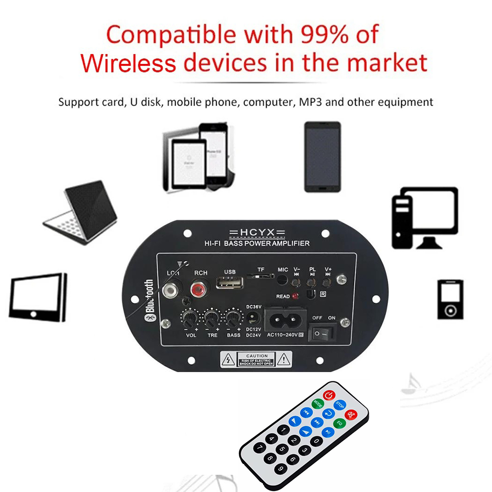 Car Subwoofer Backing High Power Amplifier | Shopee Philippines