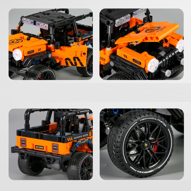 LD Rover Off-Road Sports Car Building Blocks 568 Pcs iMMaster Car ...