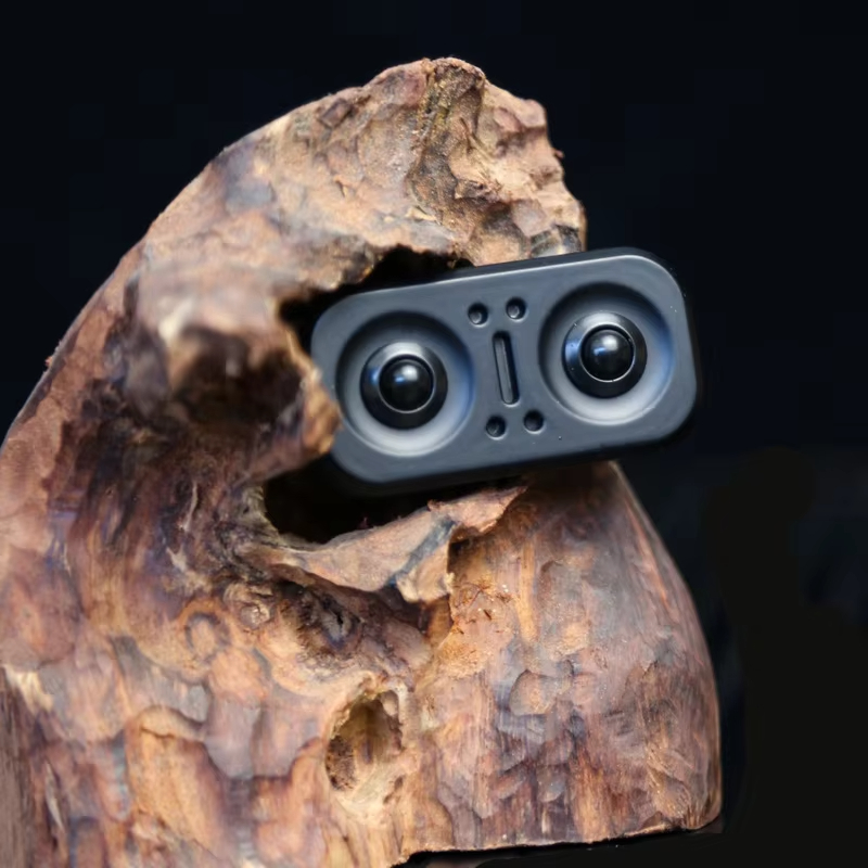1PC Edc Owl Fidget Magnetic Slider Metal Push Slider Fidget Rotator ...