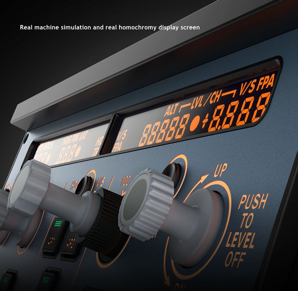 WINWING A320 EFIS-L&R E Pannello Di Controllo FCU Per Simulatore Di Volo X-Plane - Nuovo