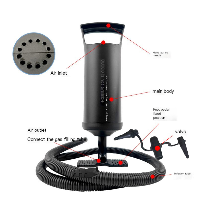 Bidirectional Hand Pulled Pump - Air Pump and Inflation Tool for Quick ...