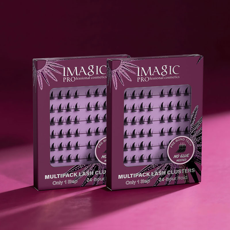 IMAGIC Multipack Lash Clusters 5 Styles No Glue Need Reusable 24H Hold ...