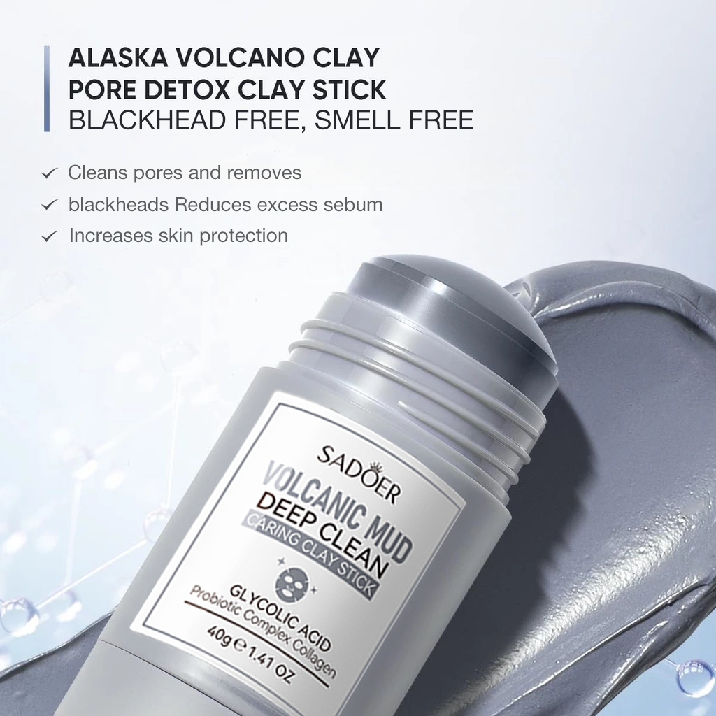 FAYANKOU Alaska Volcano Pore Clay Mask Stick Anti Blackhead Deep Pores ...