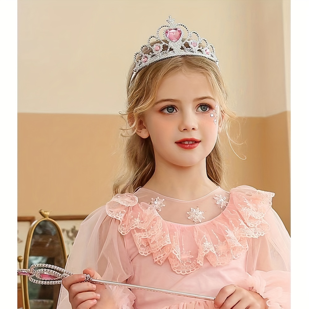 Crown Wand Silver Costume Accessories Female main image 1