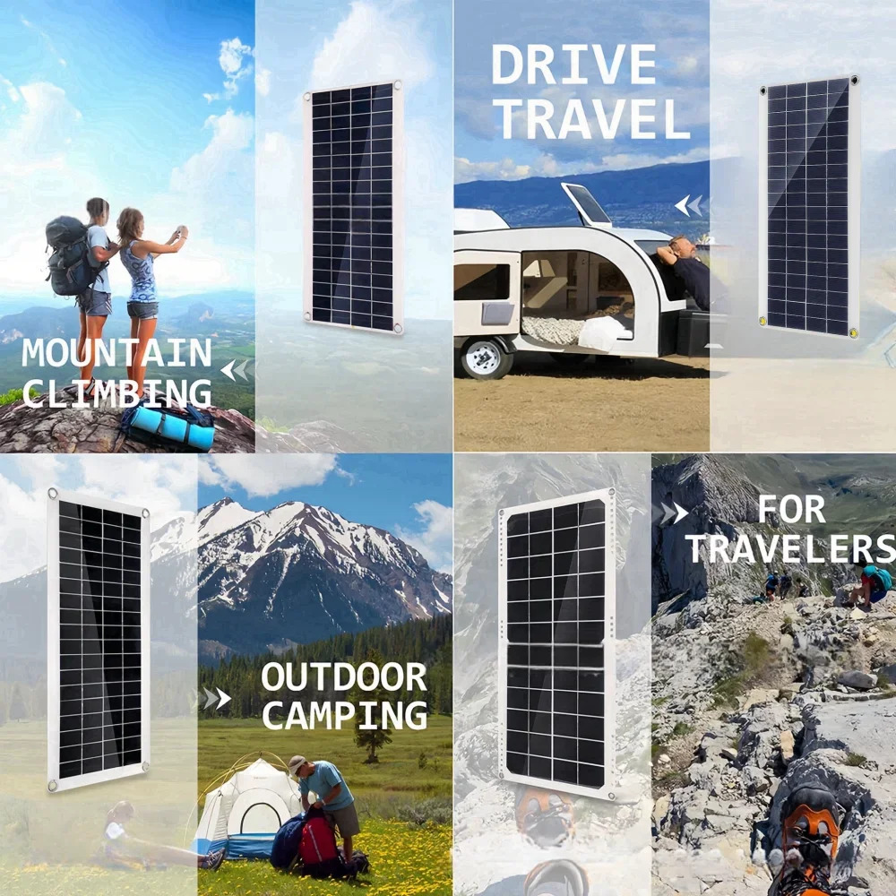 【Official Store】PowMr 150W Monocrystalline Silicon Flexible Solar Panel ...