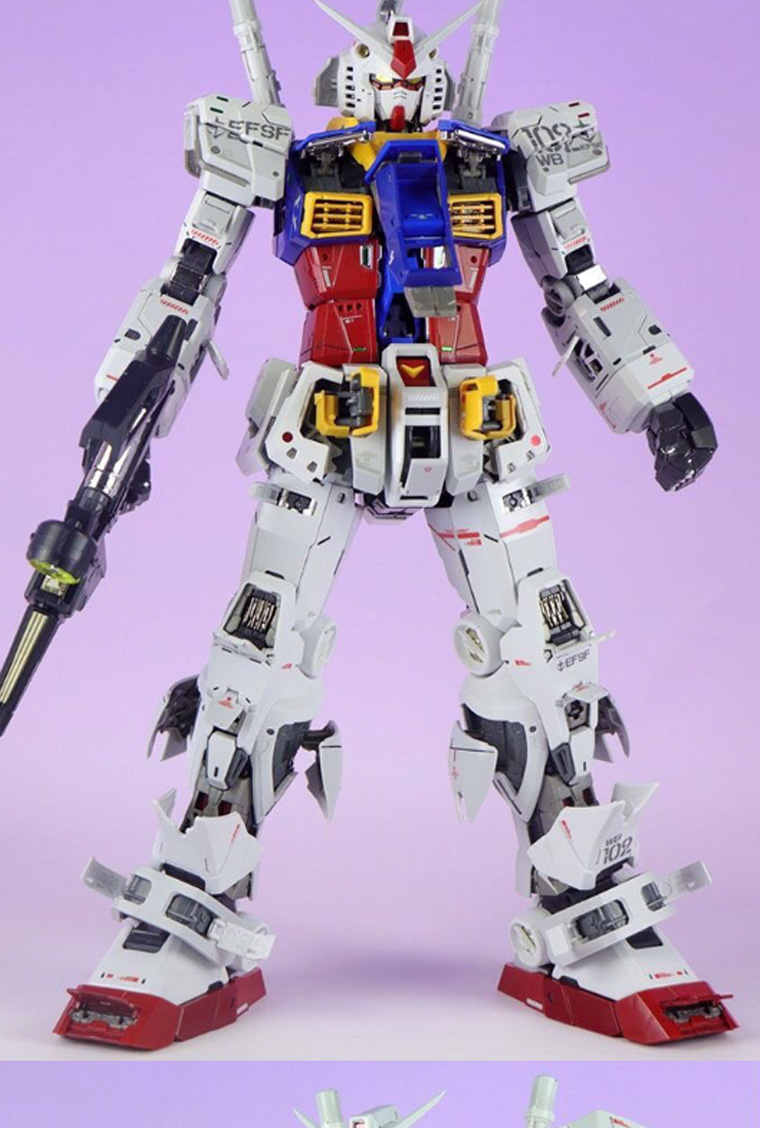 Daban PGU RX-78-2 1/60 PG PGU Yuanzu 2.0-RX-78-2 Explosive Armor With ...