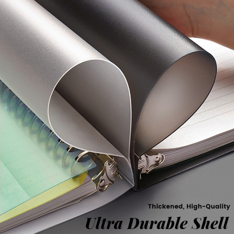 A5 Loose-leaf Refillable Notebook Shell Binder Notebook College Notepad ...