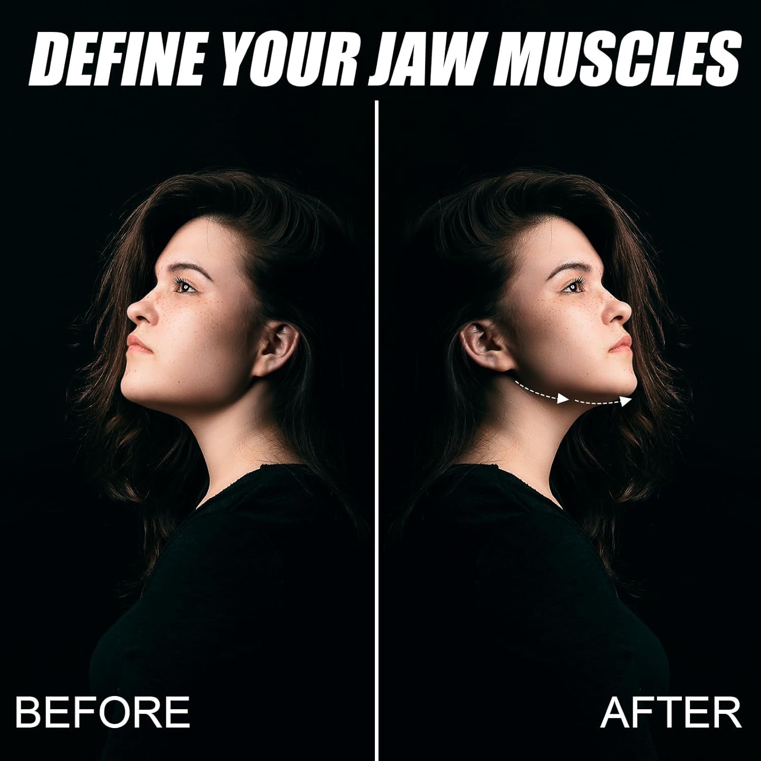 Jaw And Neck Exerciser, Firming, Shaping And Strengthening Facial ...