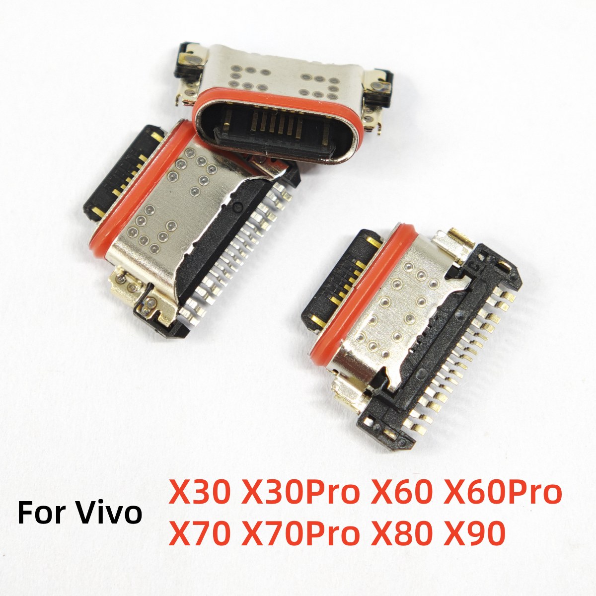 2-10Pcs For Vivo X30 X60 X70 Pro X80 X90 Type-C USB Charging Port Dock ...