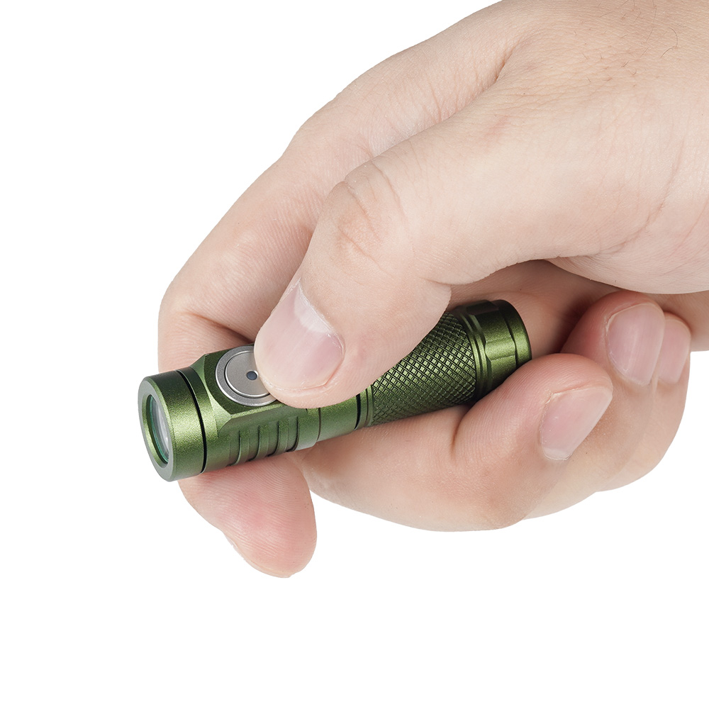 Mini keychain flashlight Lumintop Frog V3 with print logo 985 700 lumen ...