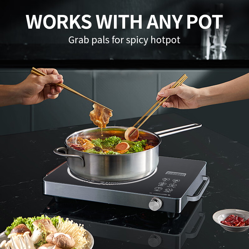 Nkove Electric Ceramic Stove Multifunctional Infrared Induction Cooker ...