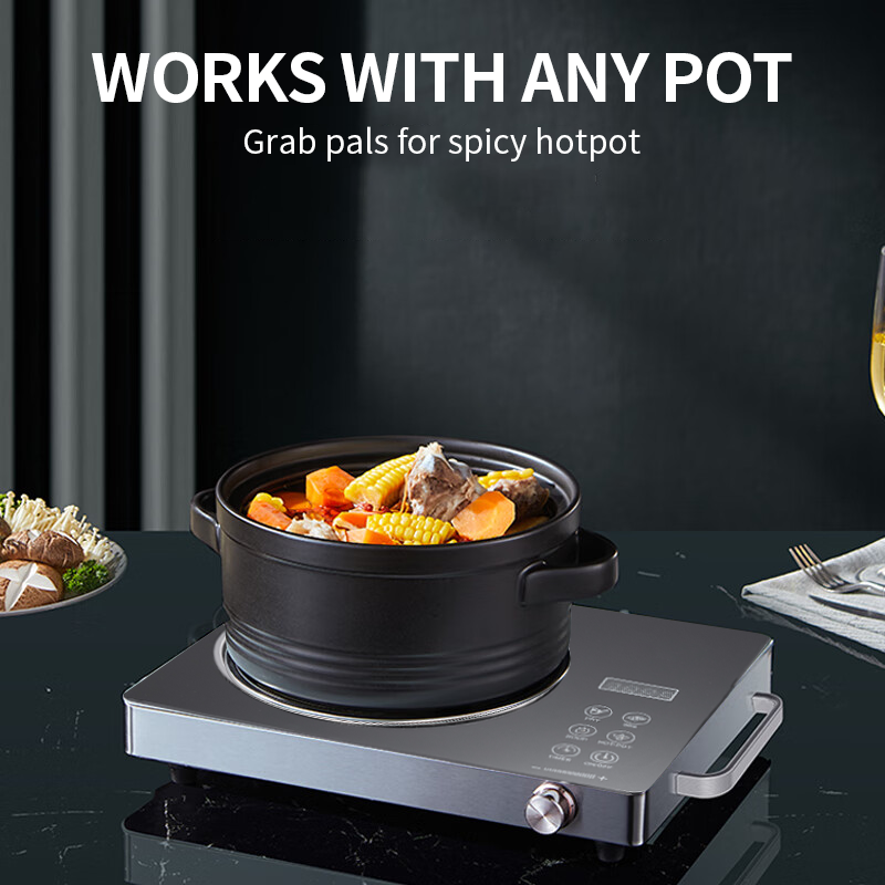 Nkove Electric Ceramic Stove Multifunctional Infrared Induction Cooker ...