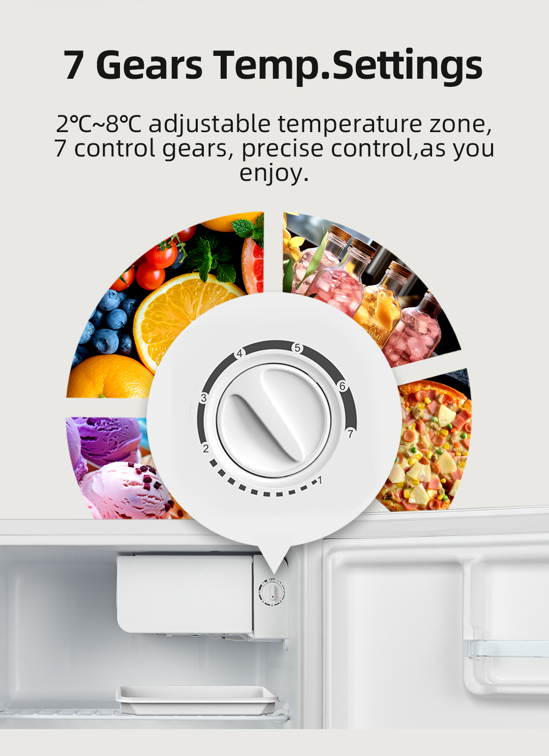 【NEW】CHiQ 1.8 cu.ft Single Door Mini Refrigerator CSR02DB CSR02DW ...