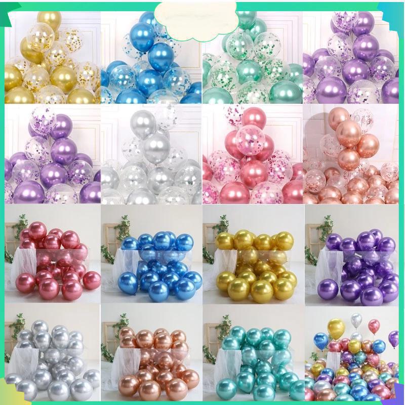 Happy Anniversary Balloon Set - Aluminum Foil Party Decorations For Weddings & Celebrations