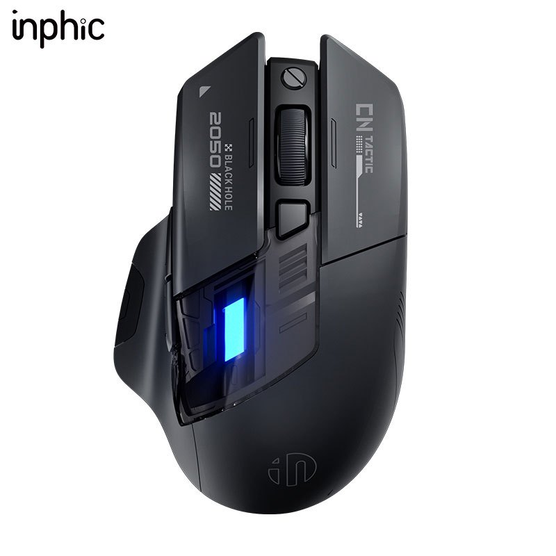 INPHIC A9 RGB Wireless Mouse Rechargeable 2.4GHz / Bluetooth5.0 ...