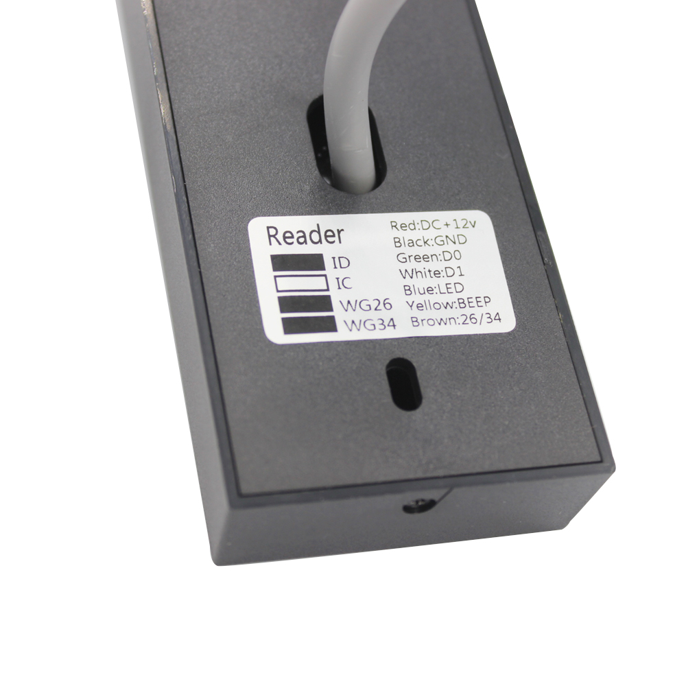 Access Control Proximity Card Reader 13.56MHZ/125KHZ Small Wiegand Card ...