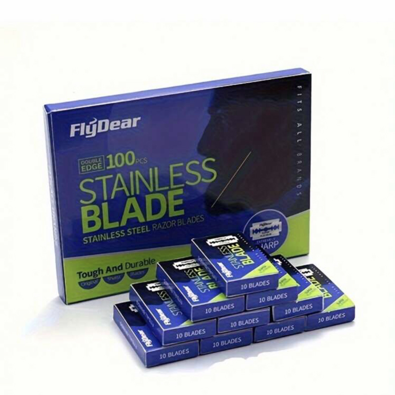 Double-sided Razor Blades in 10/20/40/100 Packs for Men’s Shaving ...