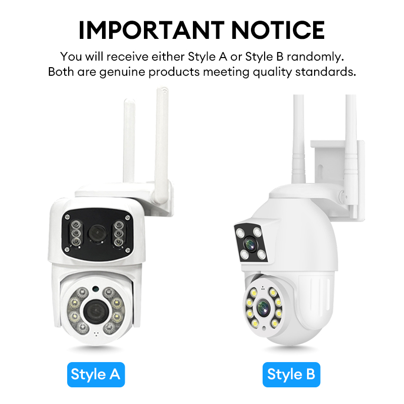 V380 PRO BP3 1080P Dual Lens Security IP CCTV Camera Wireless Outdoor ...