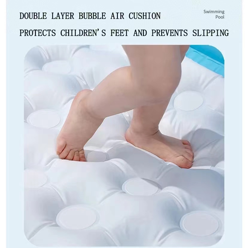 【YP】Inflatable Swimming Pool for Kids 3 Layers Thicken Swimming Pool ...