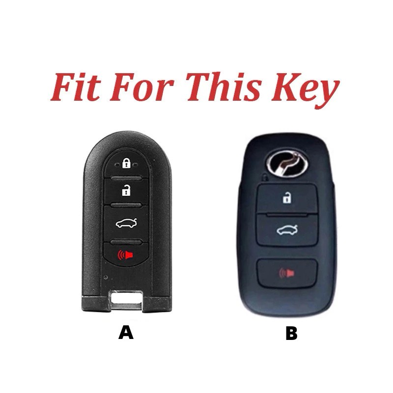 Zinc Alloy Car Key Cover for Perodua Axia 2023 2024 Ativa Alza Myvi ...