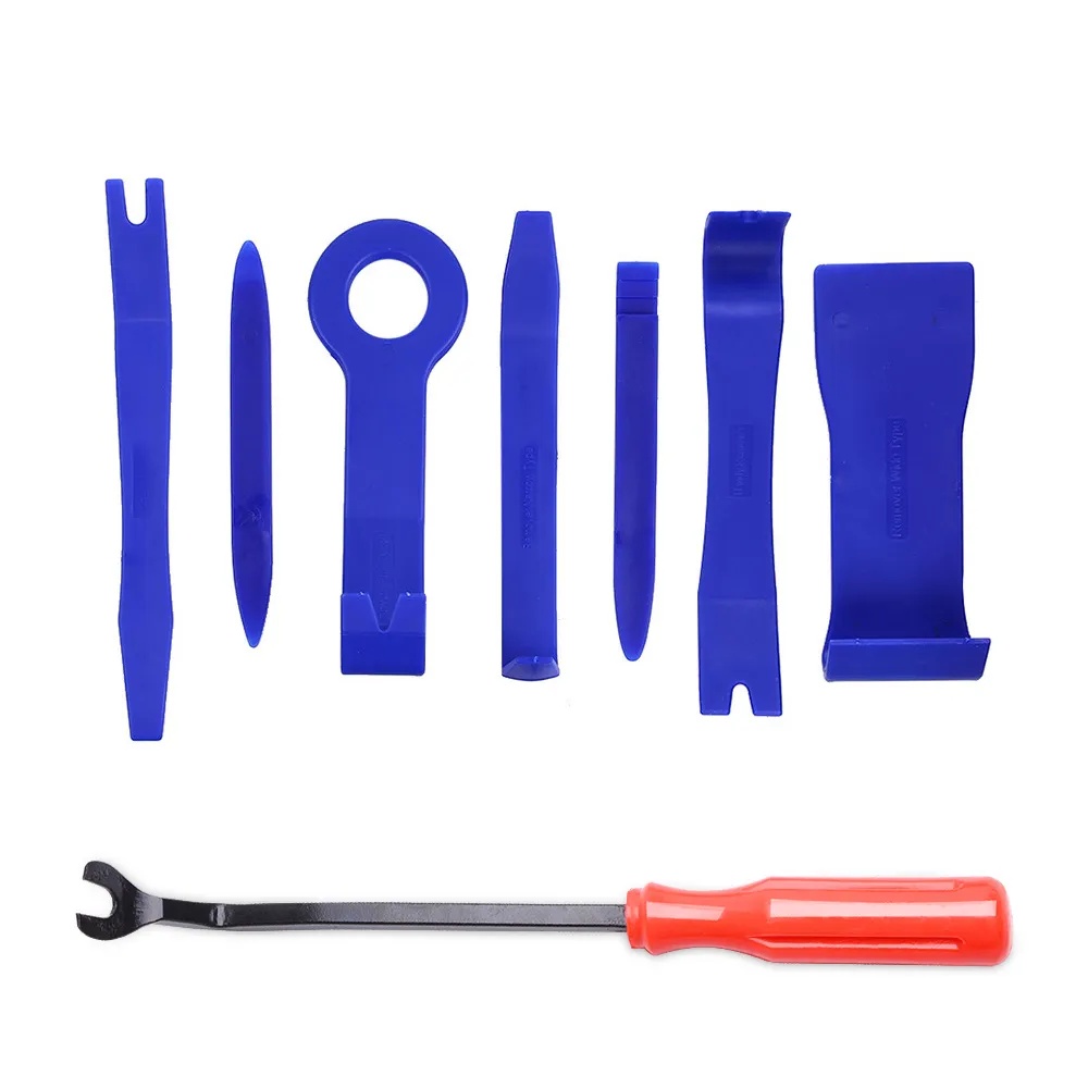 8pcs Panel Removal Tool Kit Auto Car Stereo Radio Pry Tools Door Clip ...