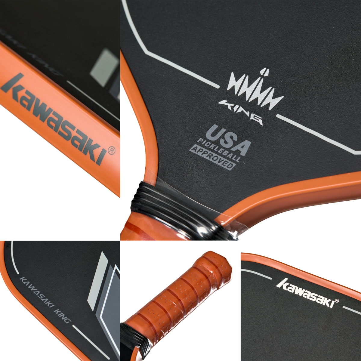 Kawasaki Pickleball Paddle Carbon Pickle Racquet KING 220g For ...