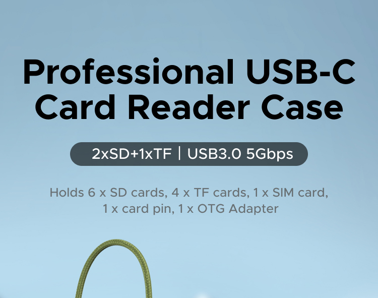 UGREEN USB-A+USB-C to 2*SD+1*TF Card Reader with SIM Ejector Tool USB 3 ...