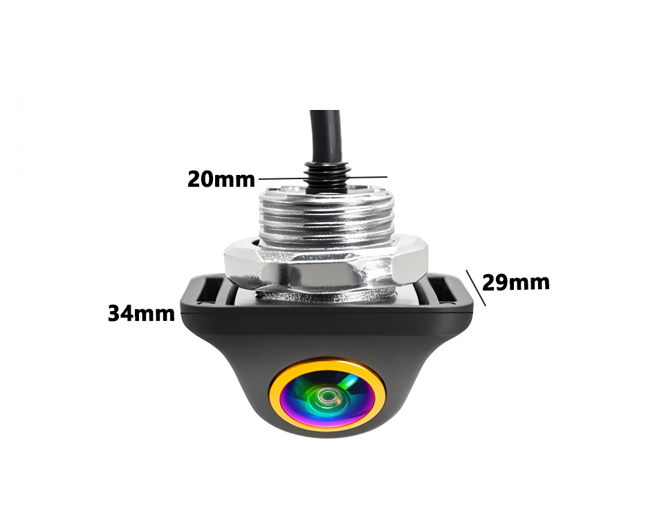 HD AHD 1080P Intelligent Universal Vehicle Track Backup Camera Car Rear ...