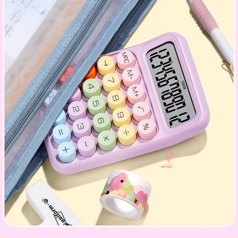 From PH Candy Color Calculator 12 Digit Large Big Buttons Mechanical ...