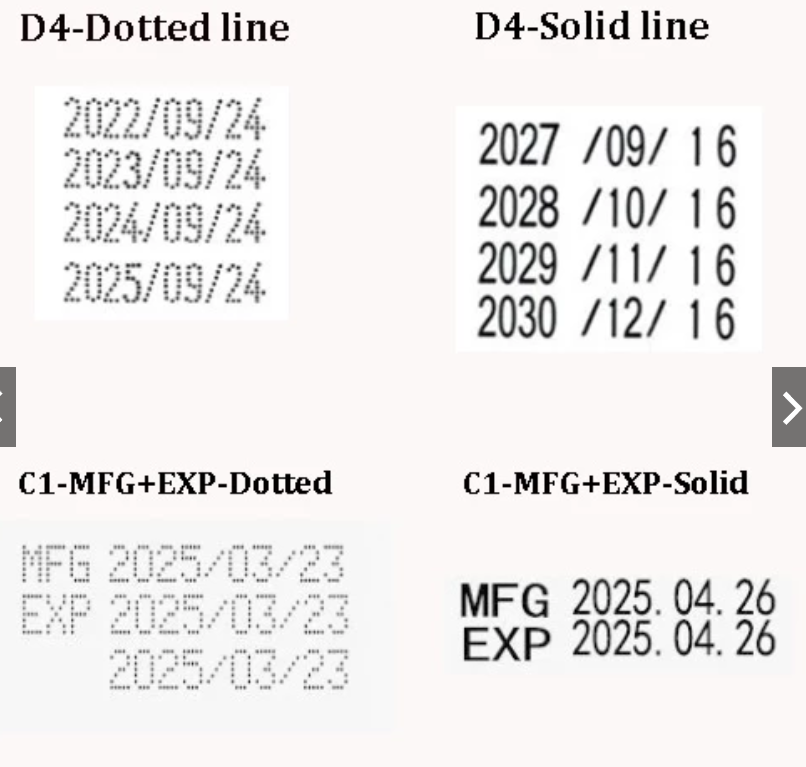 Coding Machine Production Date Printing Manual Code Printer Month Day ...