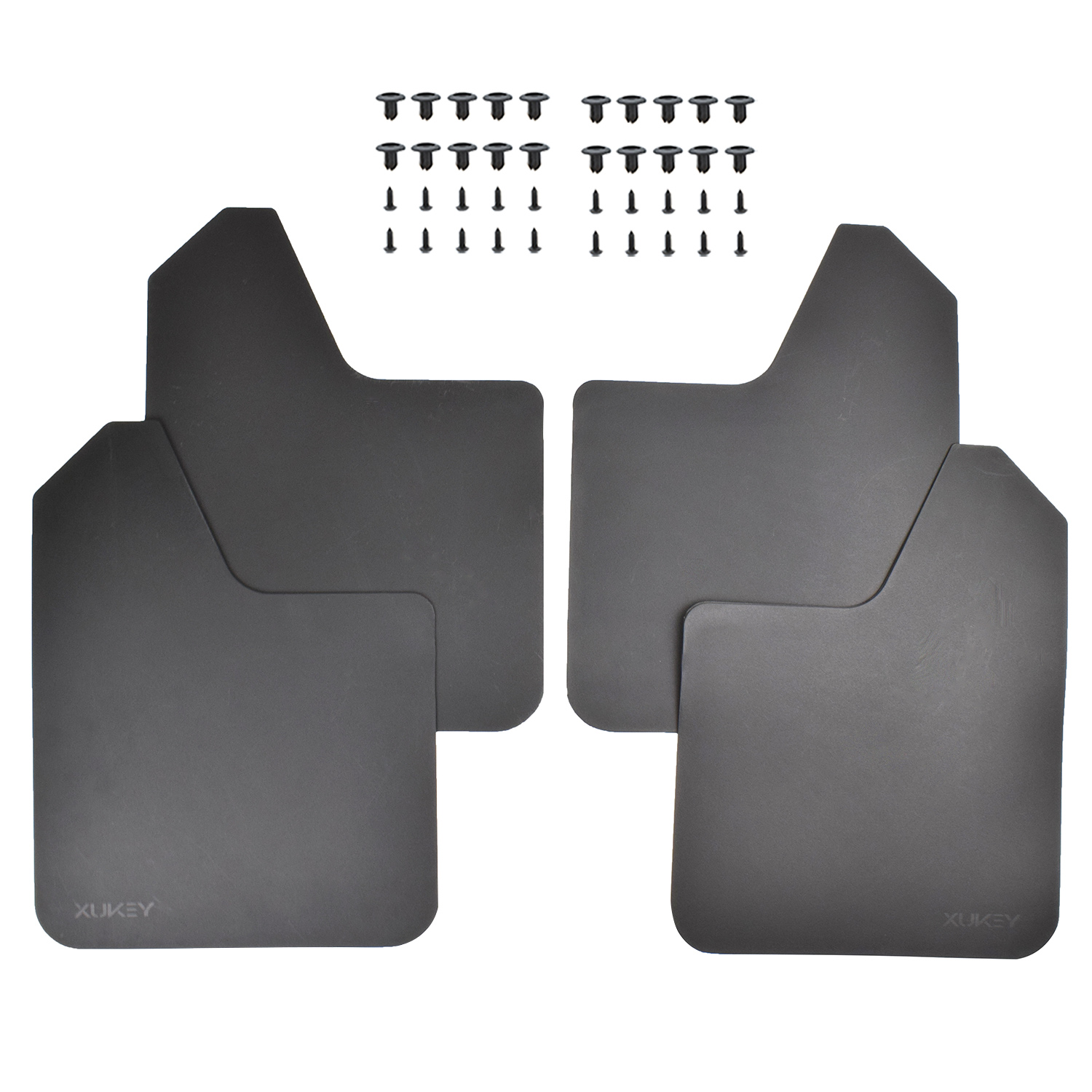 2/4PCS Universal Big Size Car Mudguard Mud Flaps Splash Guard Front ...