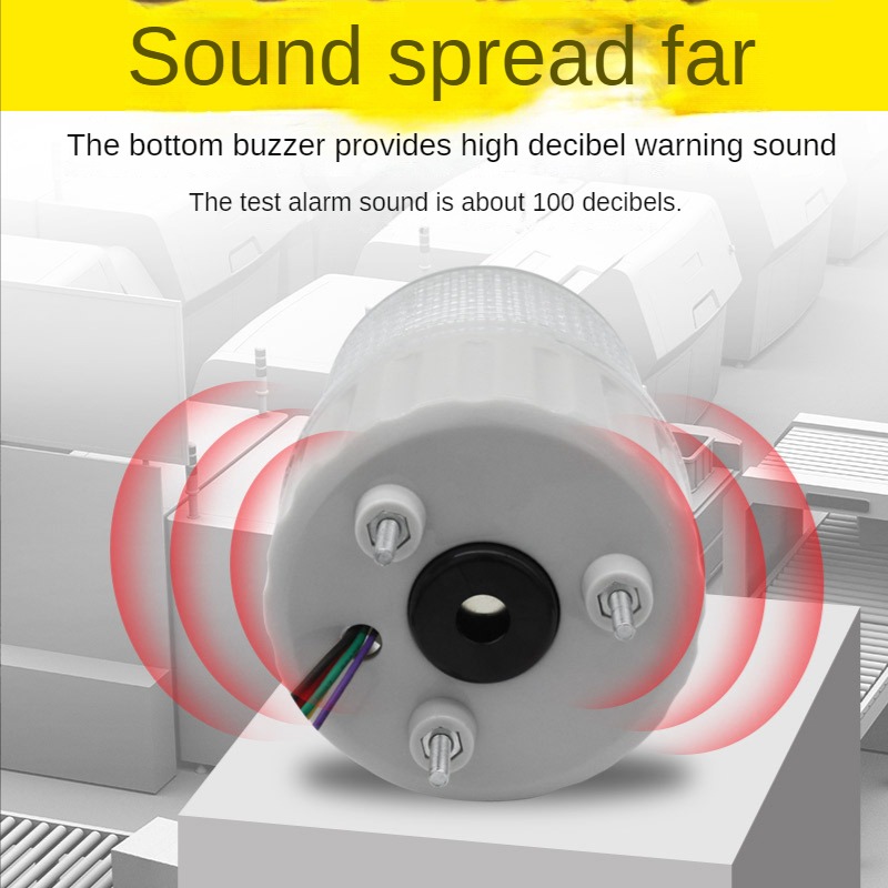 Warning Light Single-Layer Three-Color Alarm Indicator 24v 220v ...